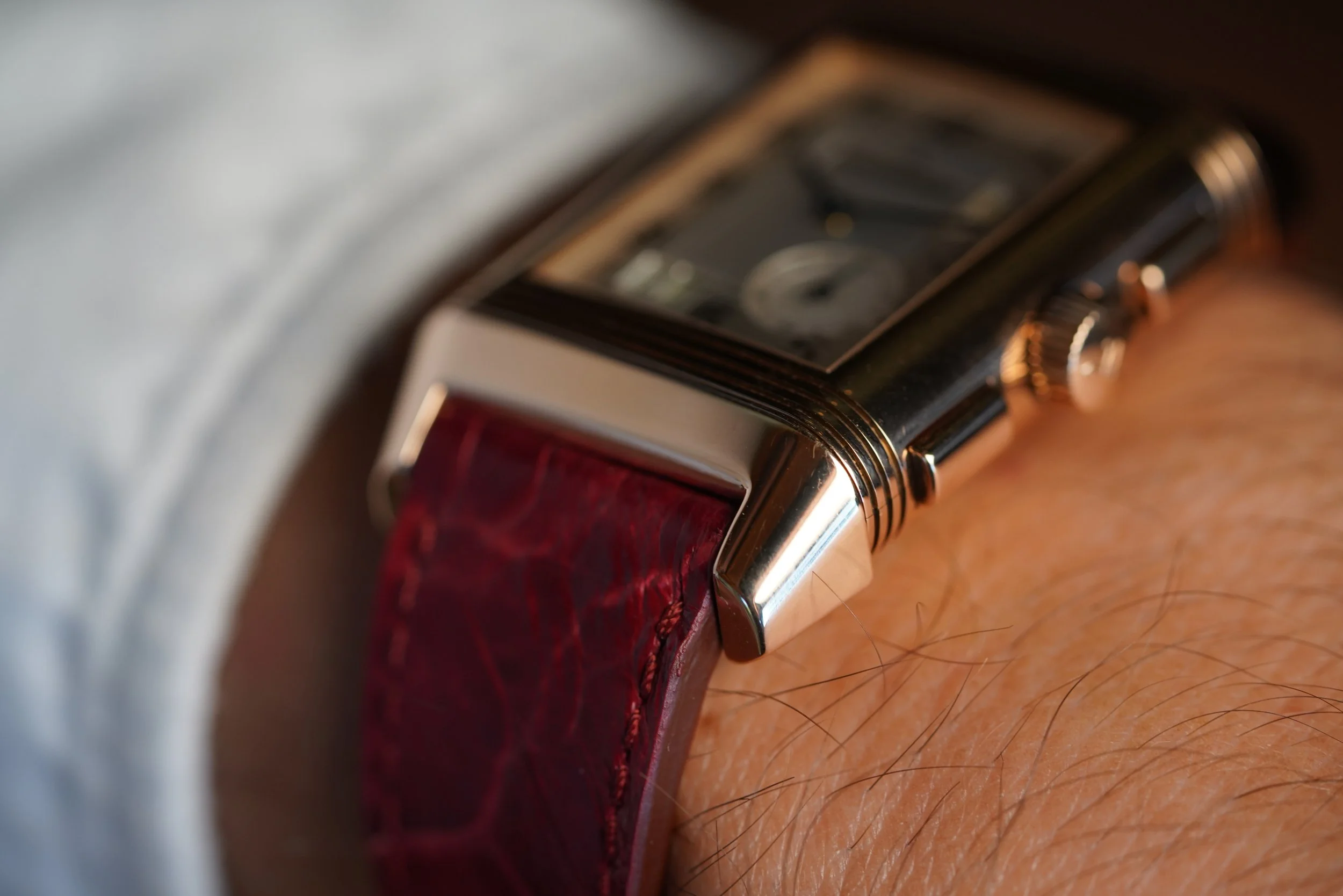 Jaeger-LeCoultre Grande Reverso GMT Q3022420 18K RG w/ Box