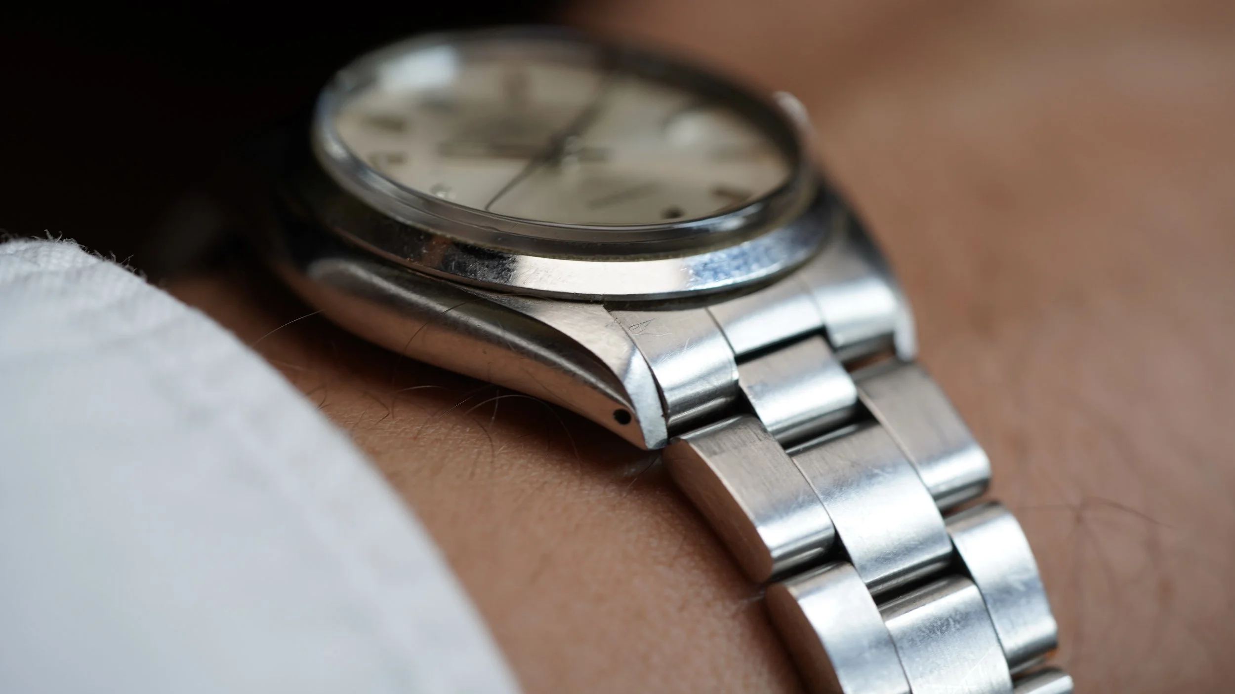 Rolex Air-King Reference 5500 Full Set Unpolished — Wind Vintage