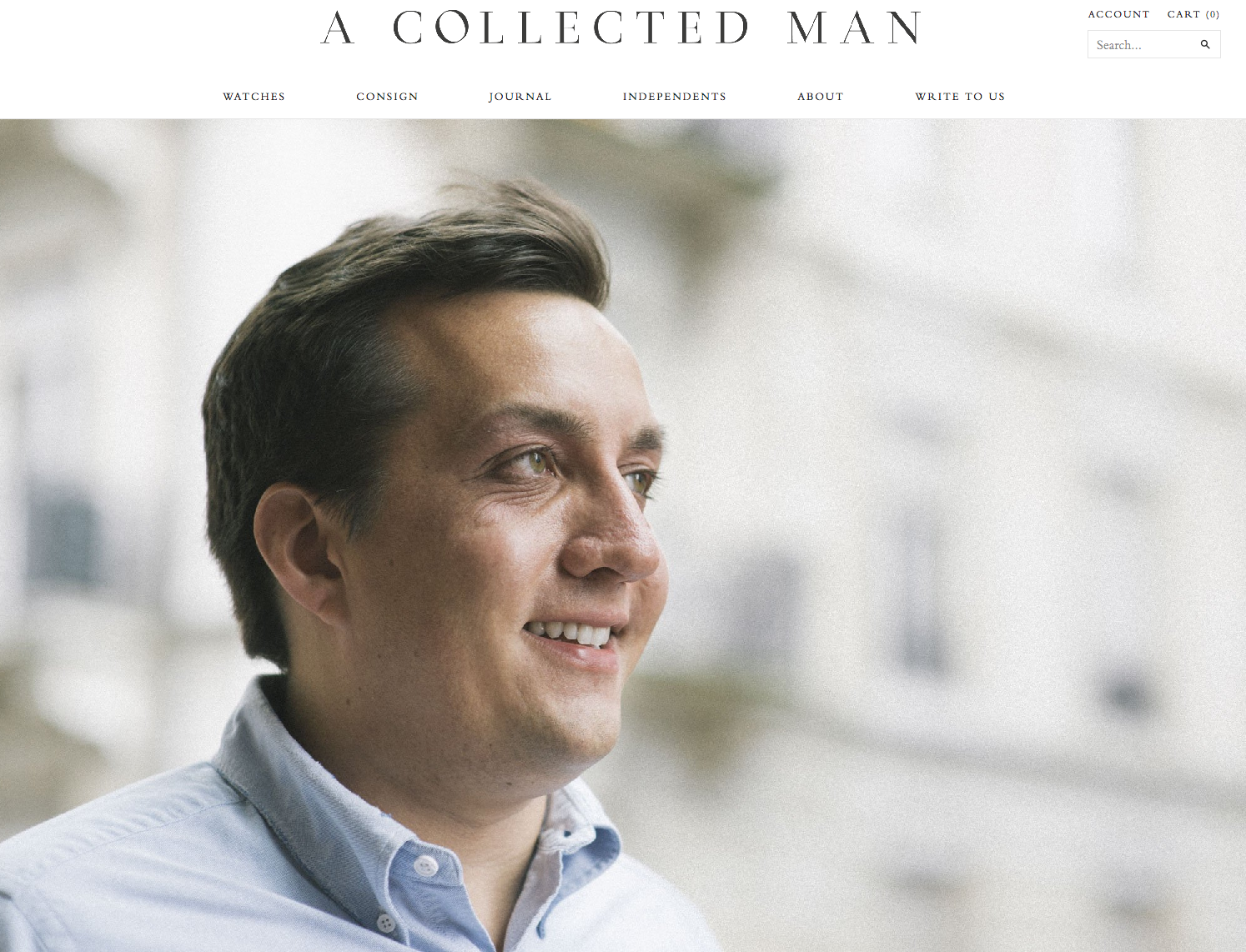 A Collected Man: Interview with Eric Wind