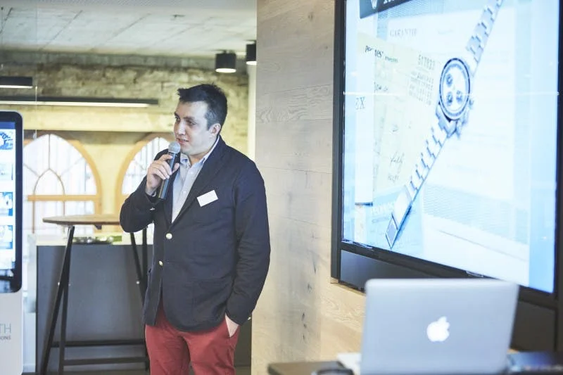 Various Publications: Eric Wind Speaks at Chrono24 Get-Together in Germany