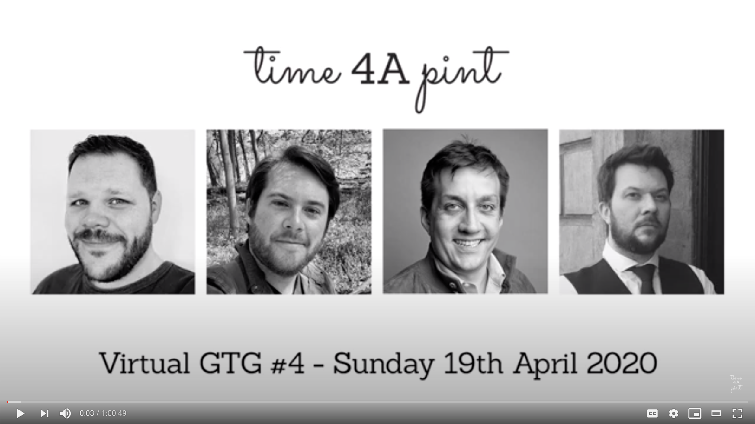  Time4APint: Eric Wind Participated in Virtual Get Together