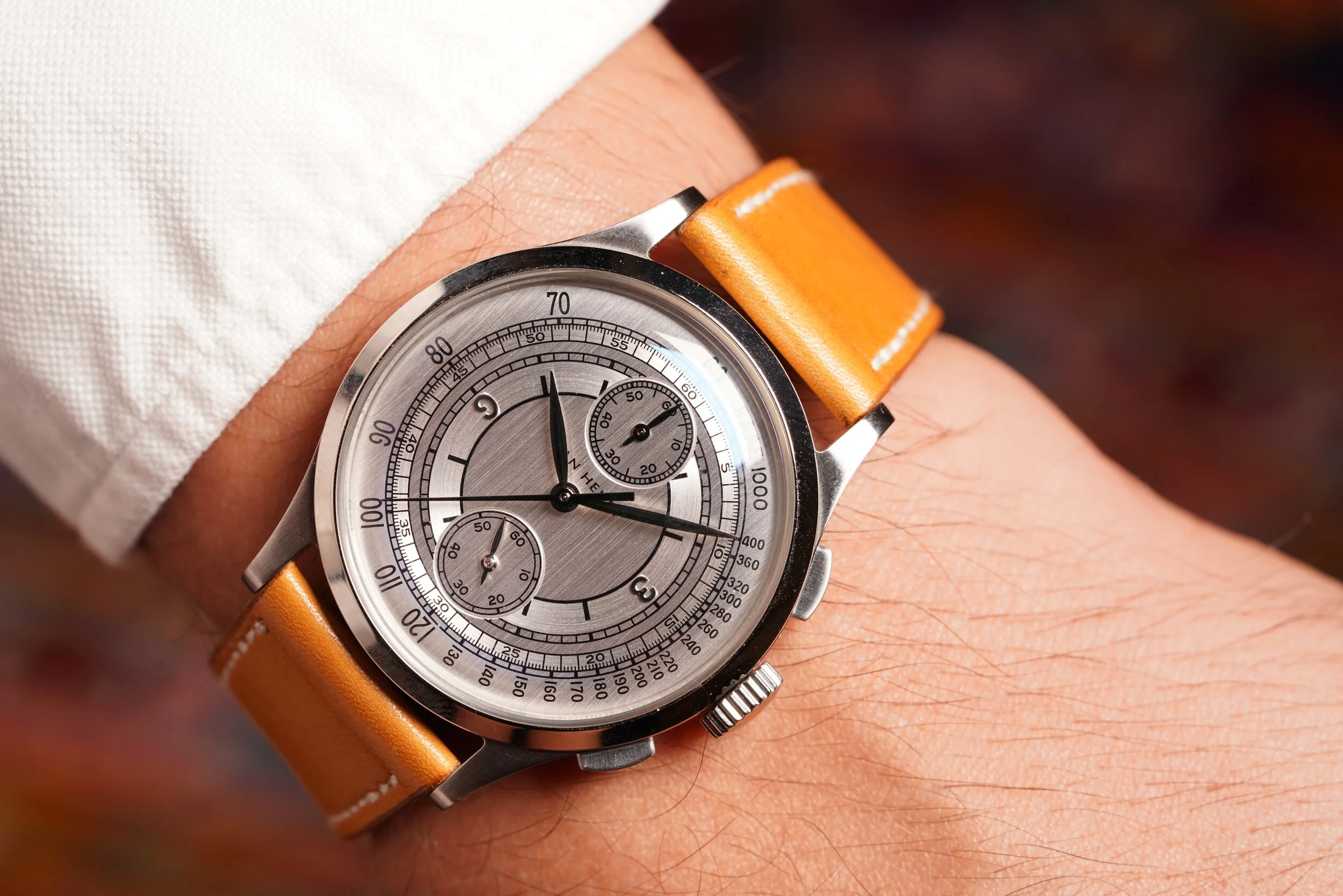 Time and Tide: Wind Vintage Photo of Dan Henry Watch Featured