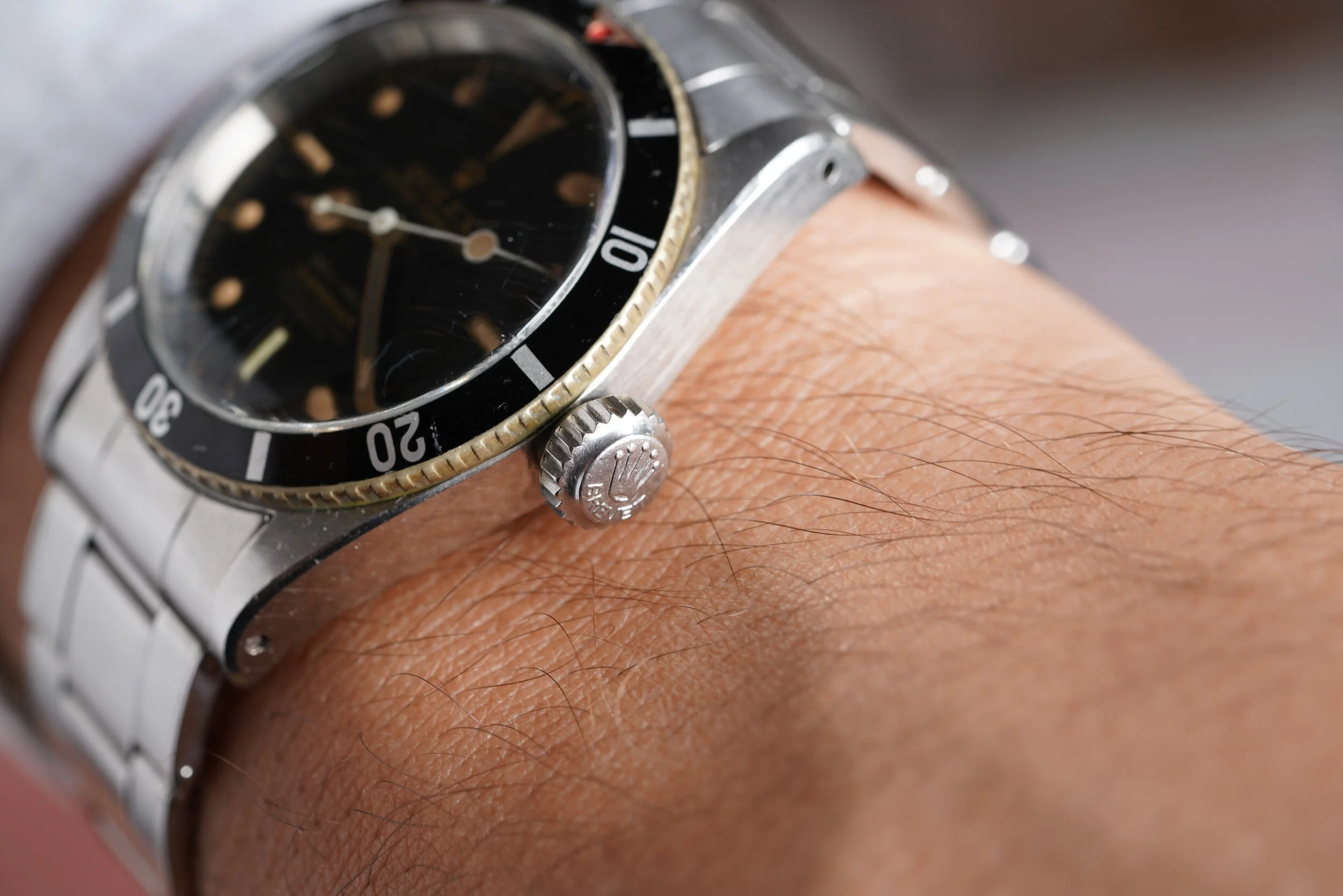 Tropical Dial 6538 Big Crown James Bond Rolex Submariner 60s ROLEX