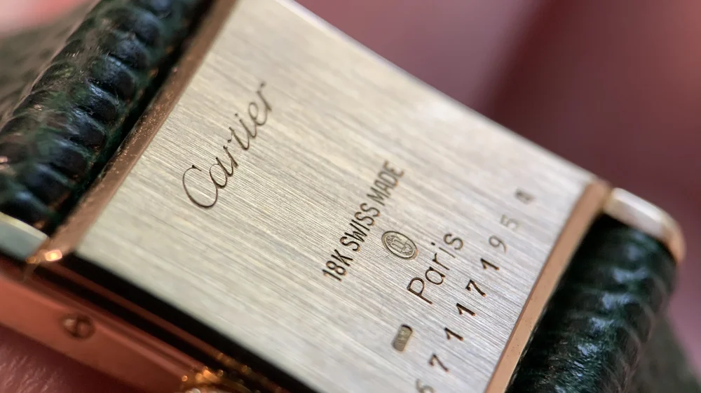 Cartier Tank Small Size in 18k Gold circa 1985 — Wind Vintage