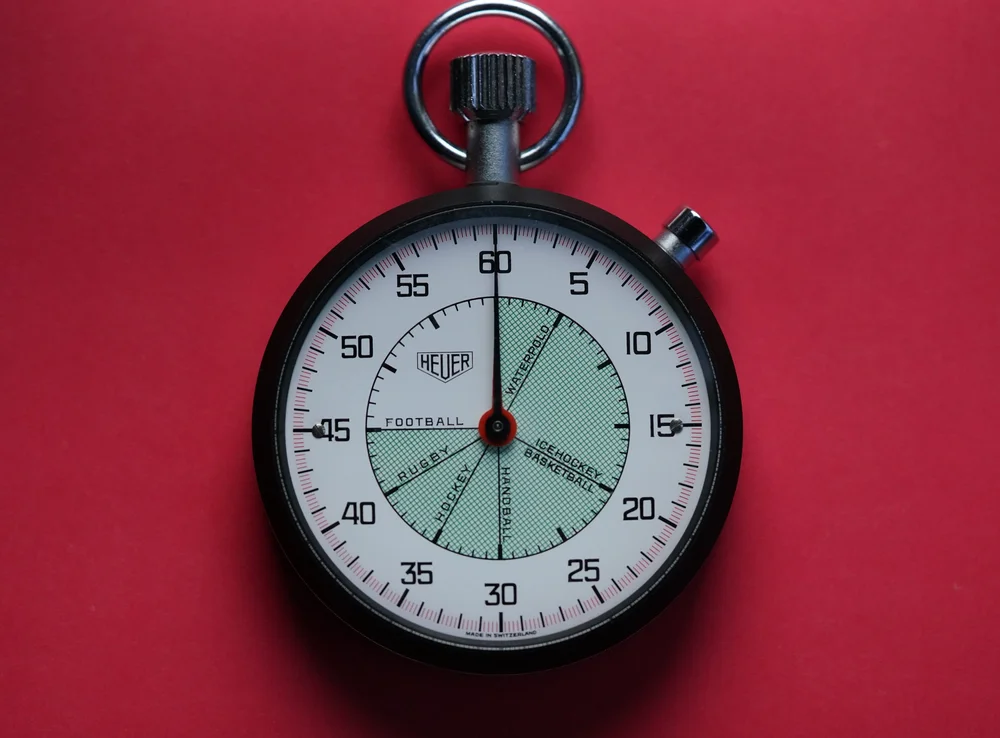 Heuer Sports Pocket Watch — Wind Vintage