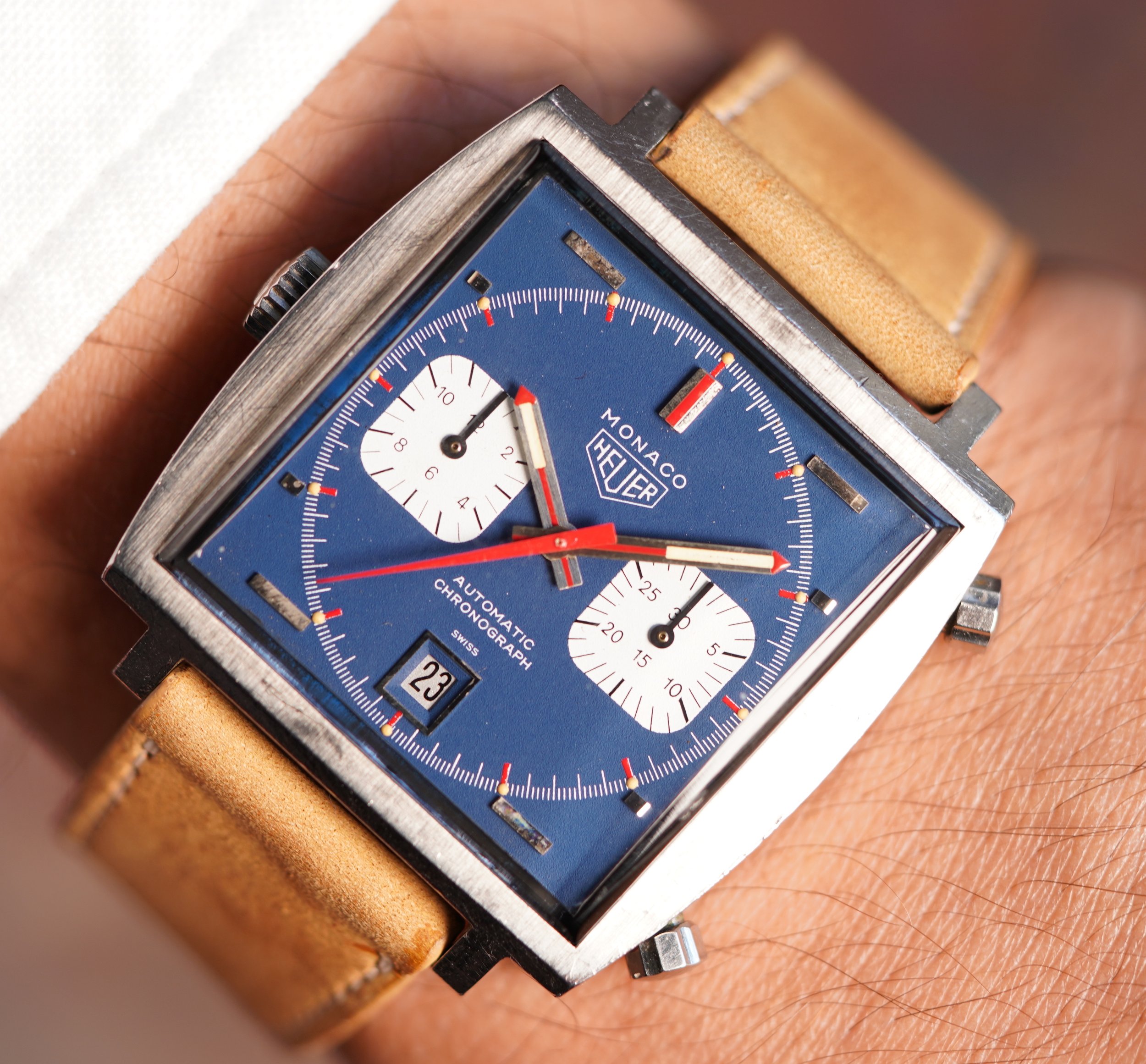 Watch Monaco 1133b Heuer 1133b Top - Main Image