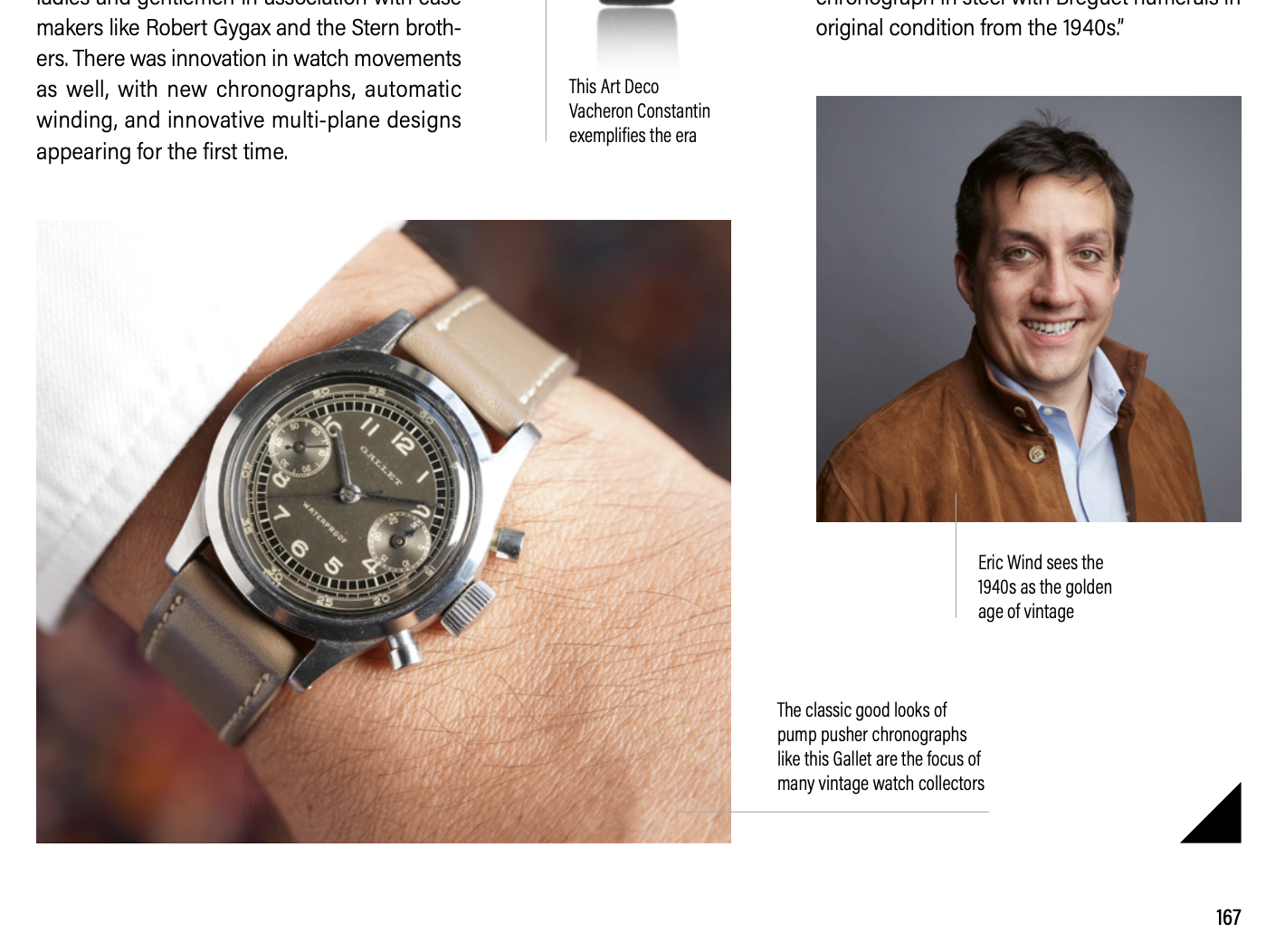 Europa Star: Eric Wind Cites The 1940s As The Horological Golden Age 