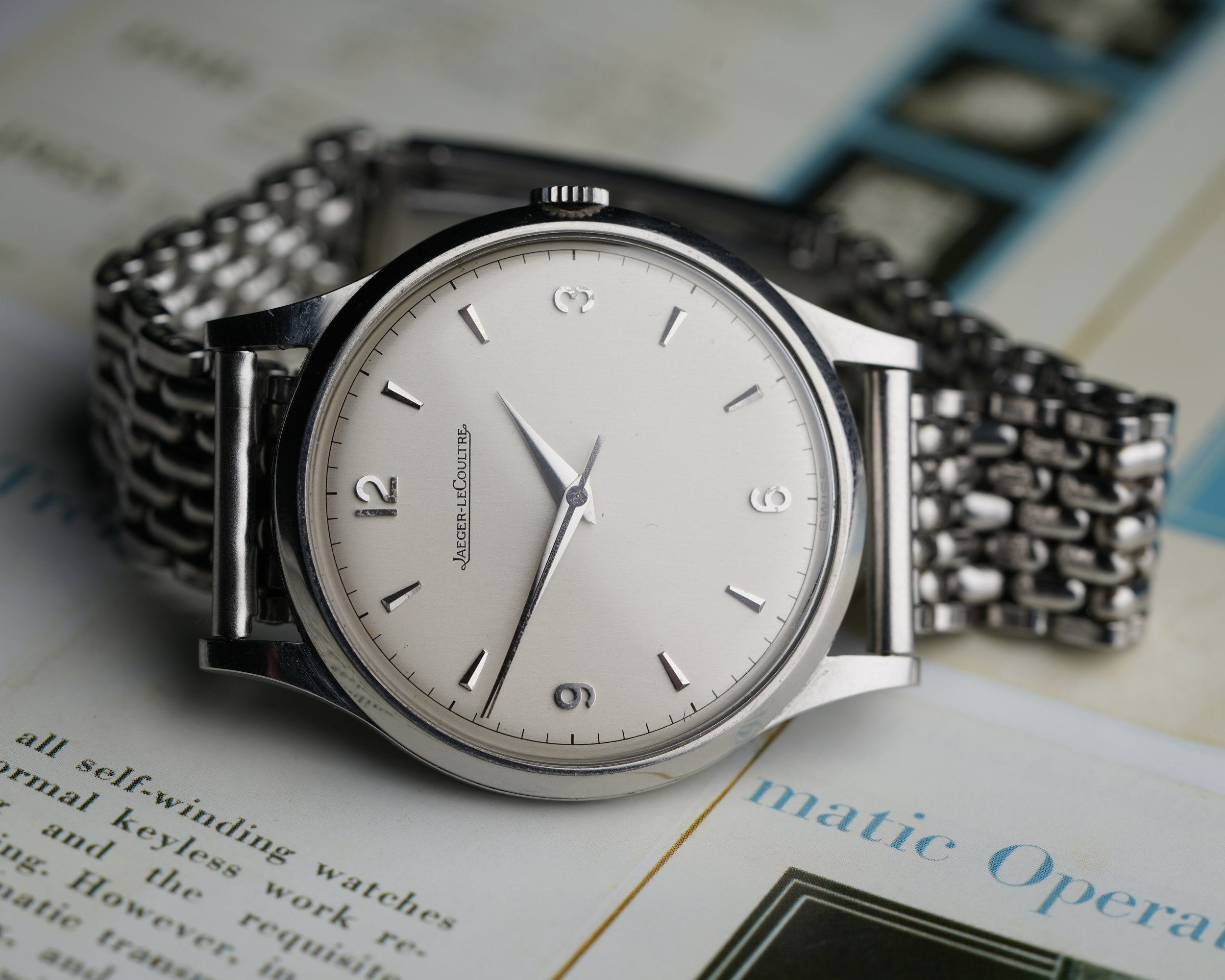 Strictly Vintage Watches: Eric Wind Quoted and Cited in Sourcing A Vintage Jaeger-LeCoultre Reference 2983