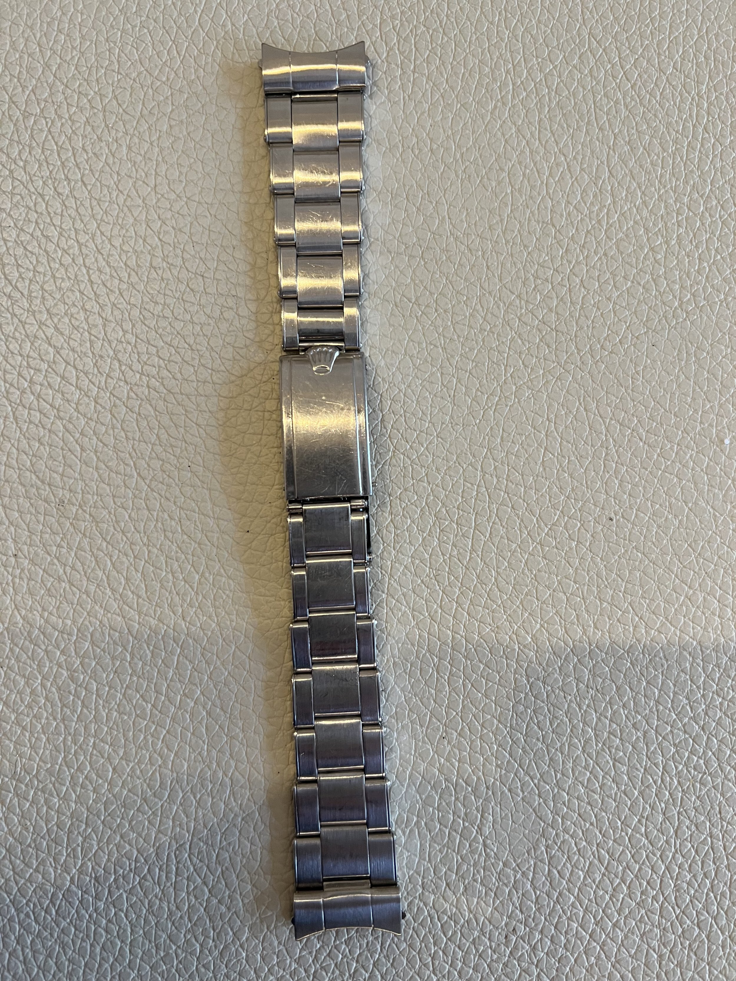 Rolex “Big Logo” bracelet with 65 end links from 1959