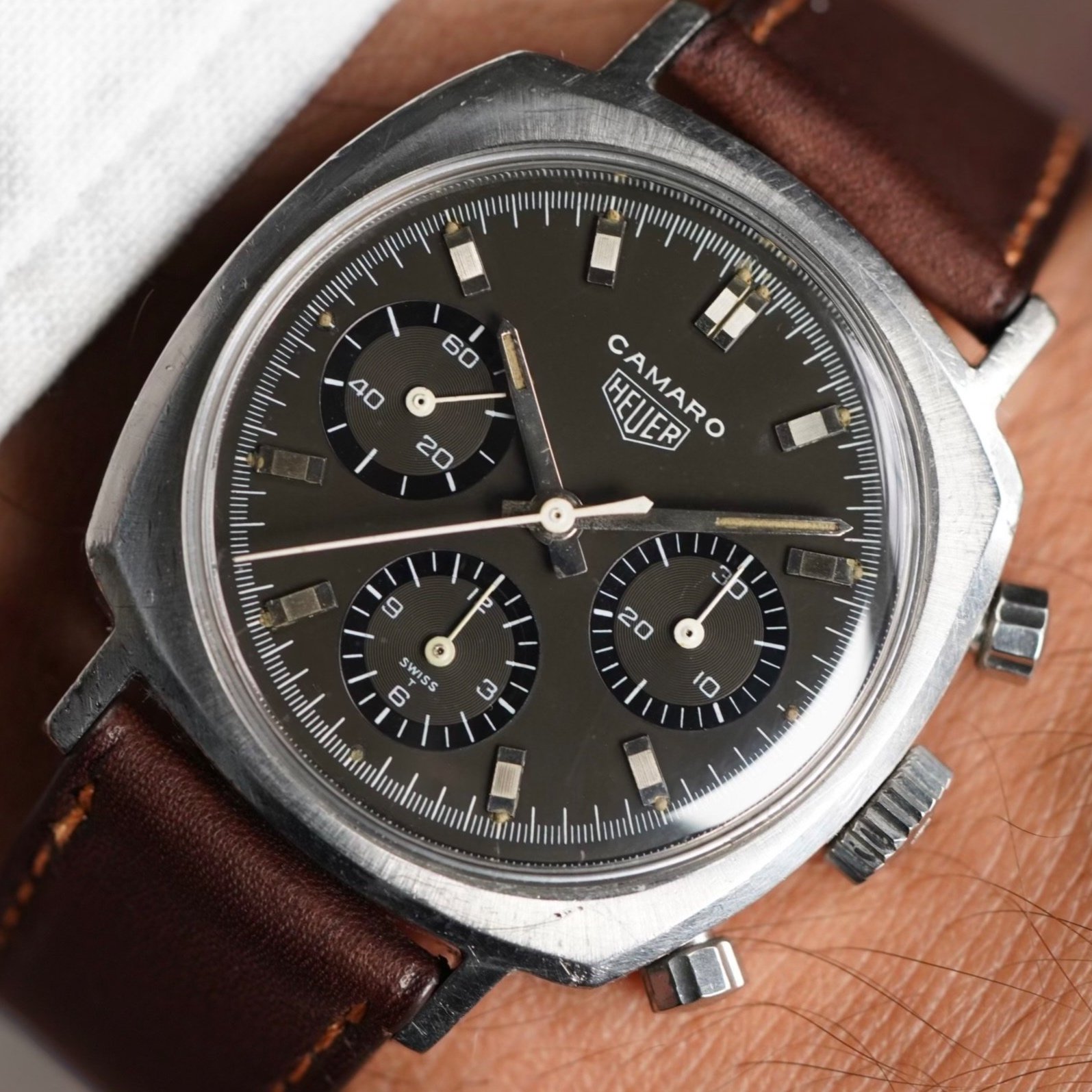 Heuer Camaro Reference 7220N Unpolished 