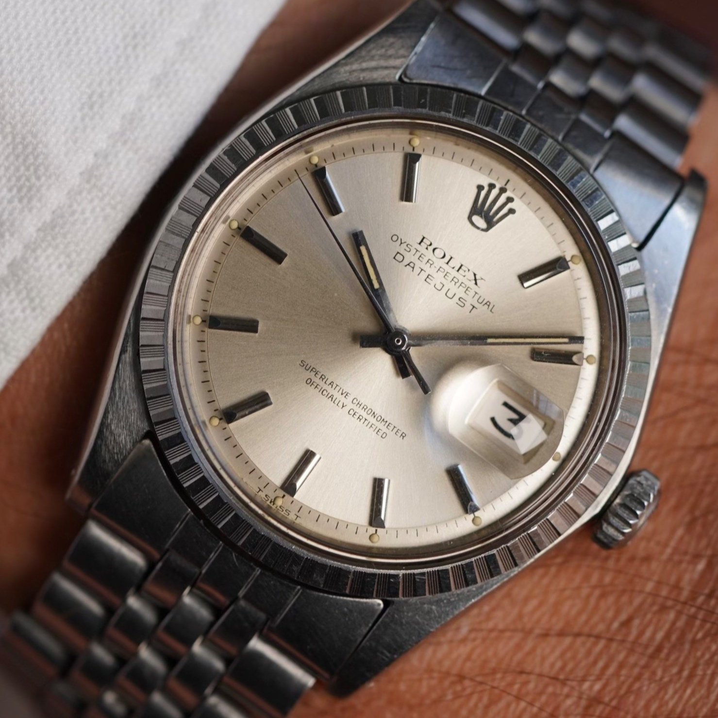 Rolex Datejust Reference 1603 Unpolished