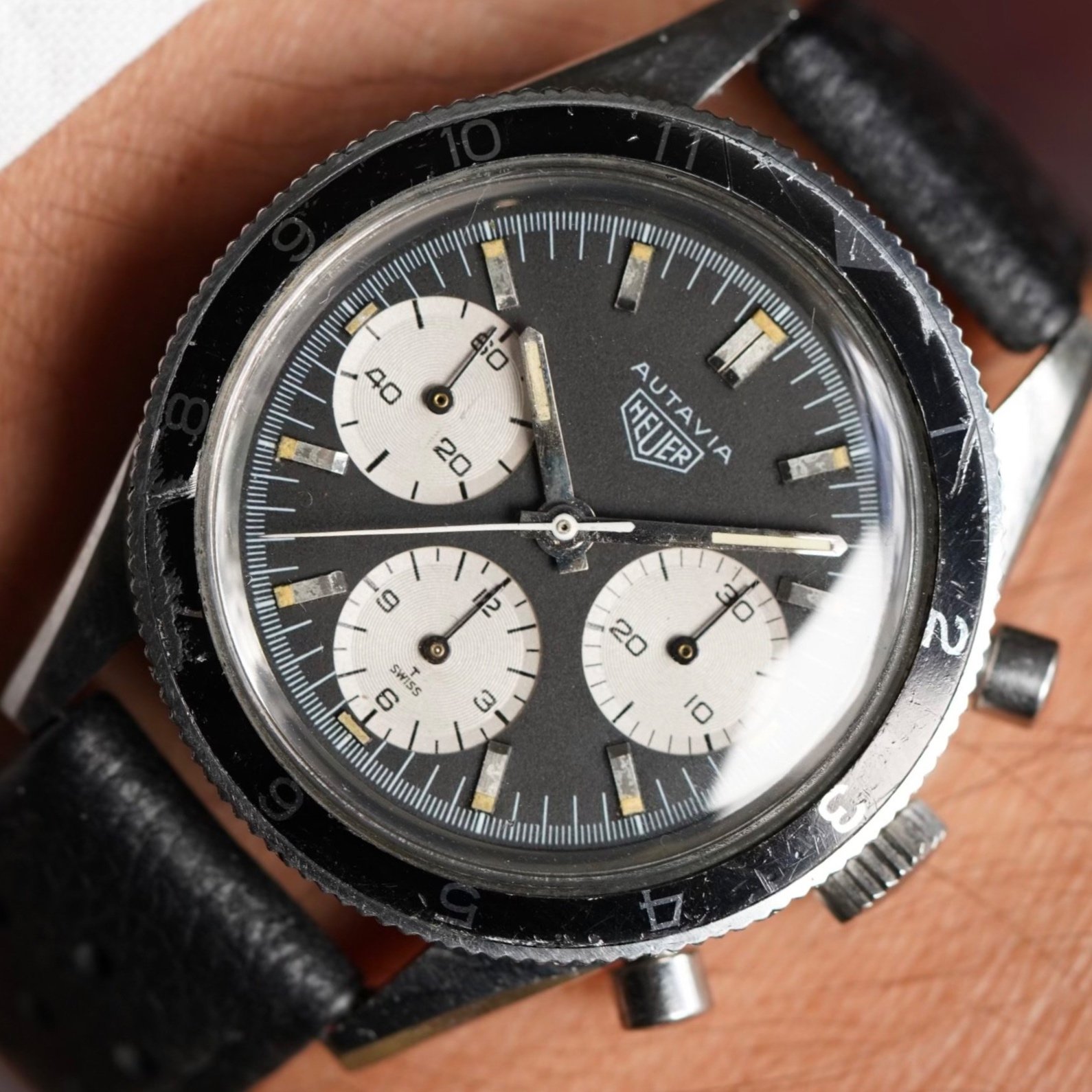 Heuer Jochen Rindt Autavia Reference 2446 W/ Papers