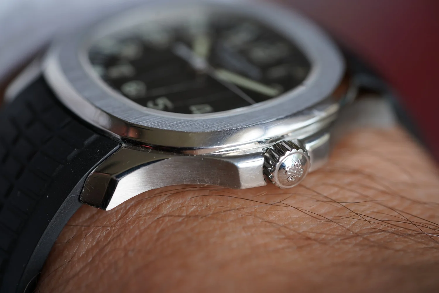 Patek Philippe Aquanaut Reference 5165A-001 w/ Service Papers