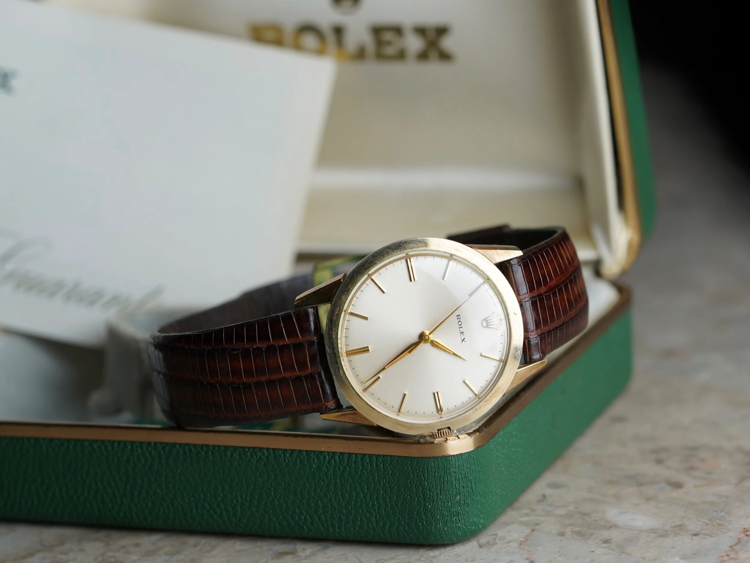 American Market Rolex w/ Guarantee Catalog &amp; Hang Tag