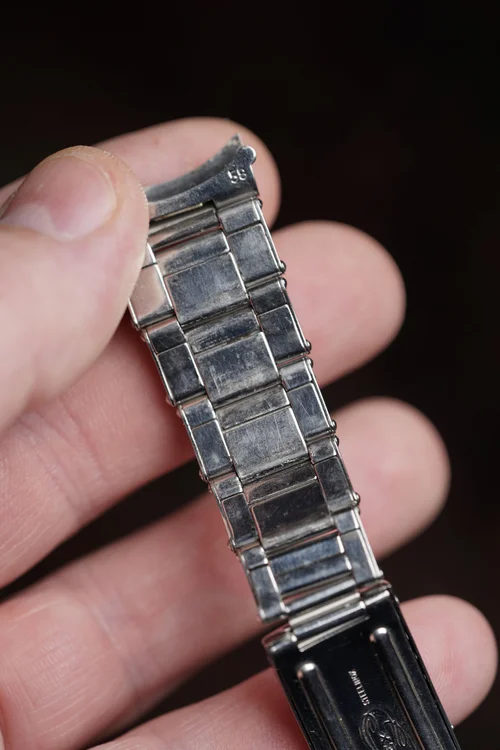 20mm Rolex 7206 Oyster Rivet Bracelet 80 End Links from 1969