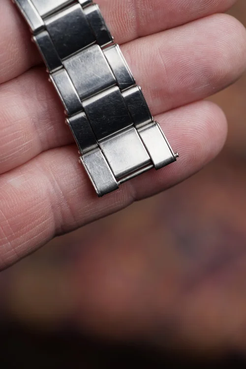 Rolex 7206 Oyster Rivet Bracelet No End Links from 1969 — Wind Vintage