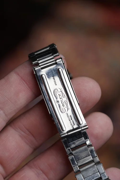 Rolex 7206 Oyster Rivet Bracelet No End Links from 1969 — Wind Vintage