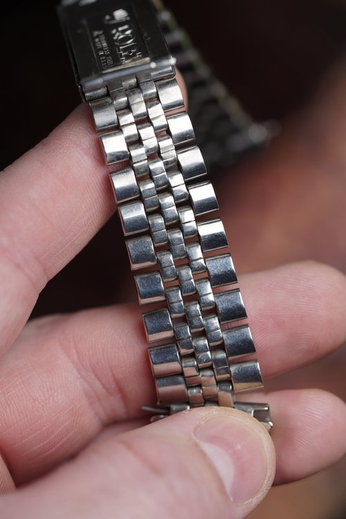 20mm Rolex JB Champion Big Logo US Oval Jubilee Bracelet Early