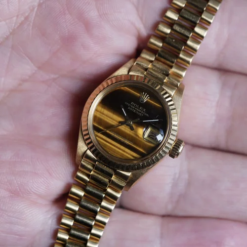 Rolex Ladies Datejust Reference 6917 w/ Papers Unpolished — Wind