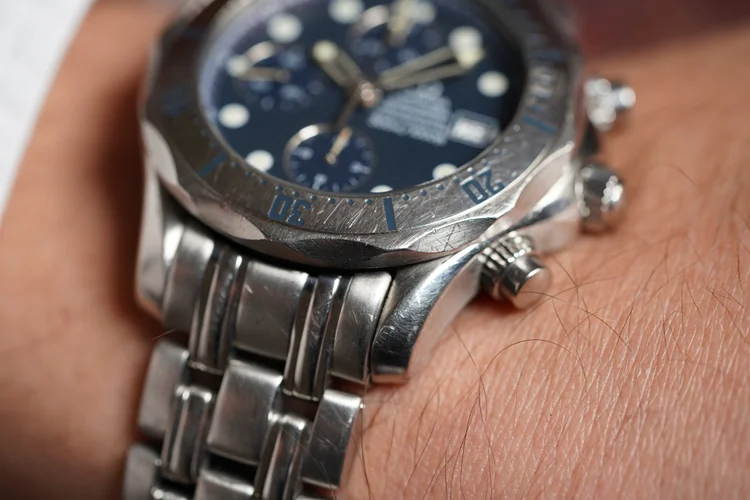 OMEGA Seamaster Chronograph 2599.80 Unpolished Full Set — Wind Vintage
