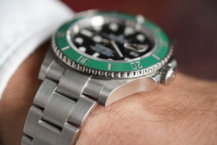 Rolex Submariner Starbucks 126610LV Unpolished — Wind Vintage