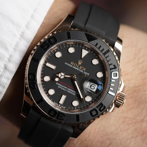 Rolex Yacht-Master Reference 126655 in 18K Rose Gold Full Set