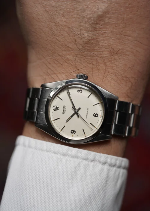 Rolex Oyster Precision Reference 6426 w/ White Commando-Style Dial