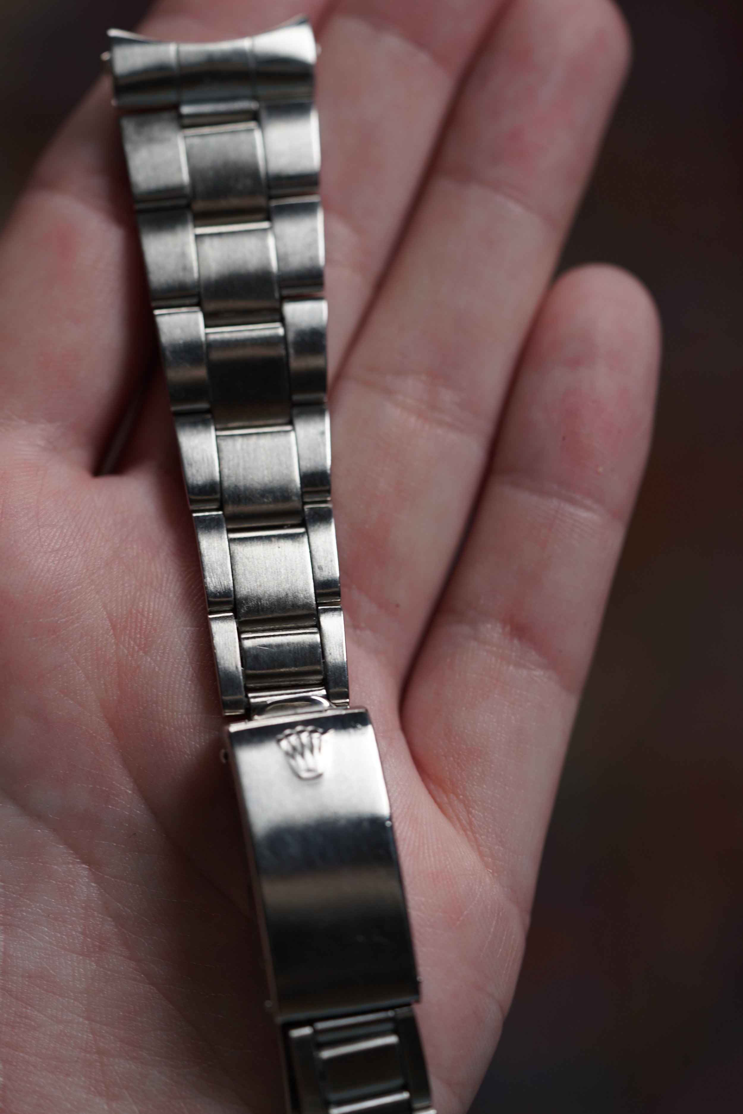 19mm Rolex 7835 with 357 end links 1977 6.75 inch