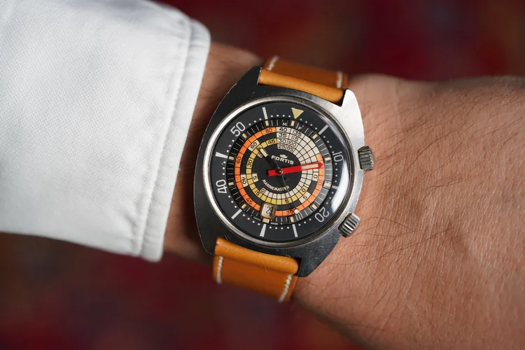Fortis Marinemaster Mk 1 Unpolished — Wind Vintage Fortis Marinemaster Mk 1 Unpolished — Wind Vintage
