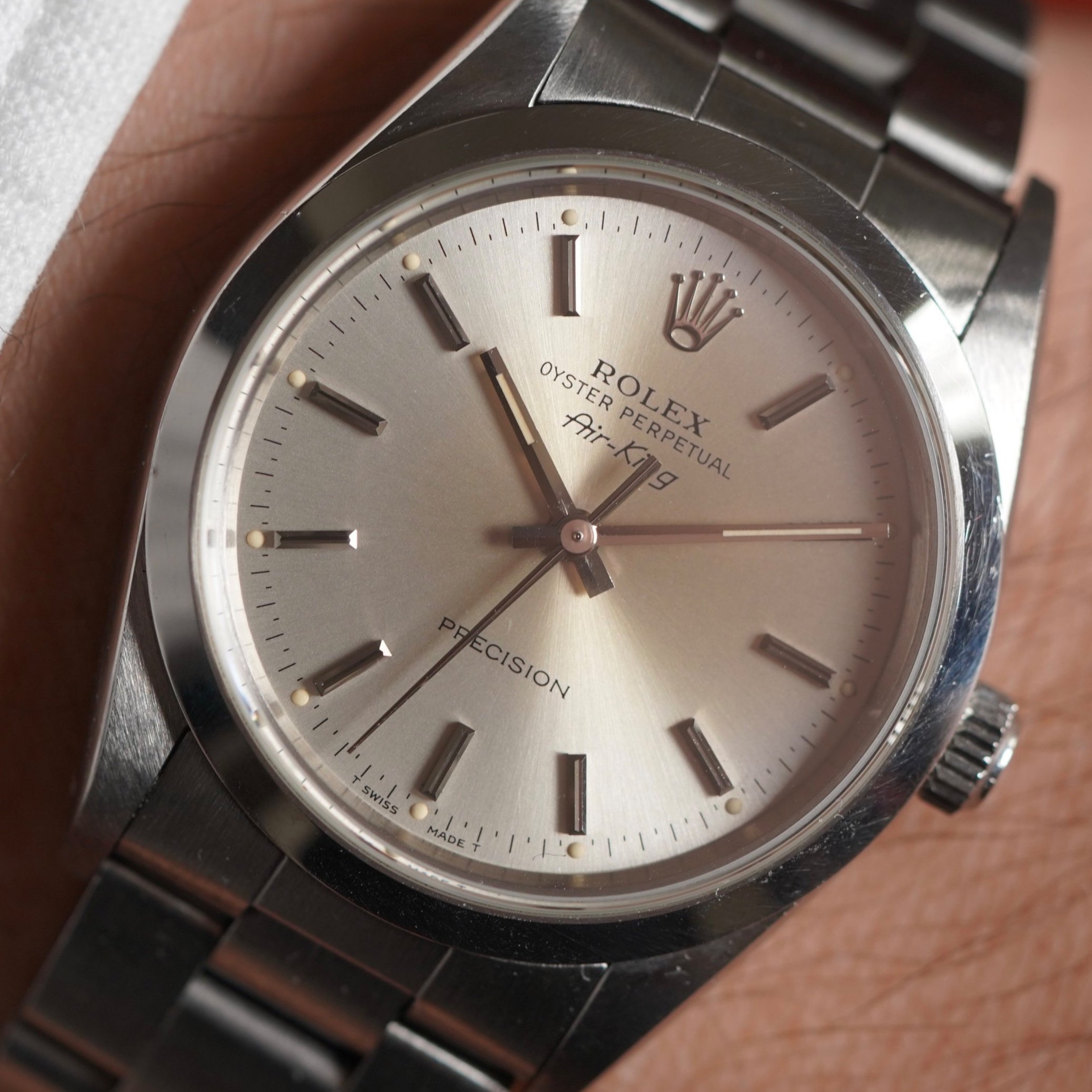 Rolex Air-King Reference 14000 Unpolished