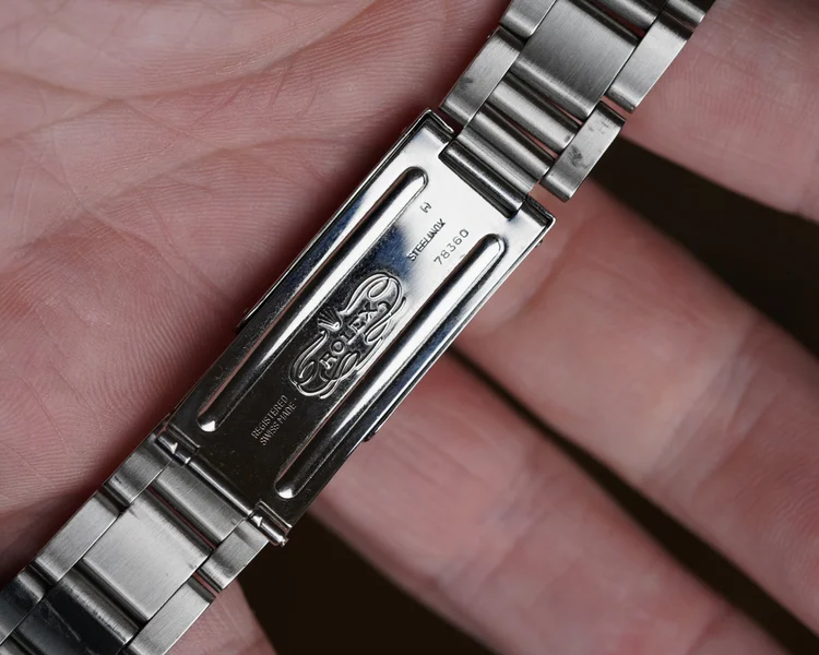 Rolex Oyster 78360 Bracelet One End Link 6.2 Inches 1983 — Wind