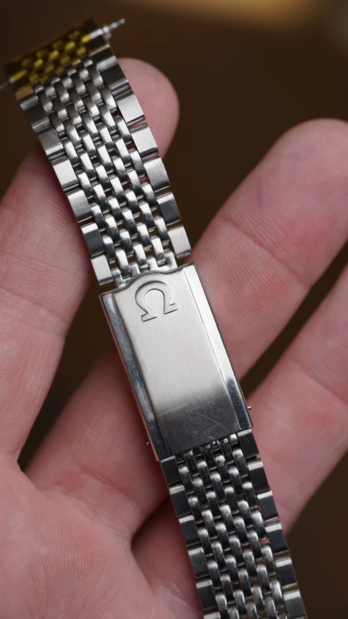 オメガ　ブレスレット　12mm 18mm OMEGA No. 12 bracelet for Constellation 5.8 inches — Wind Vintage