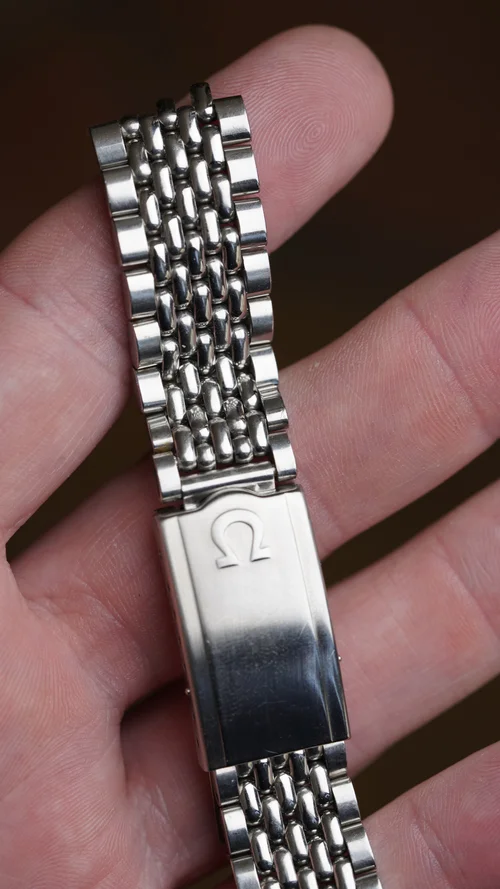 OMEGA Seamaster Bracelet No. 12 18mm 511 End Links 5.5 inches