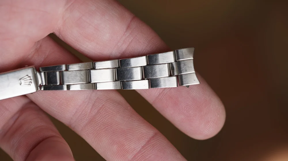 13mm Rolex 7830 Folded Oyster Bracelet 366 End Links 6 inches