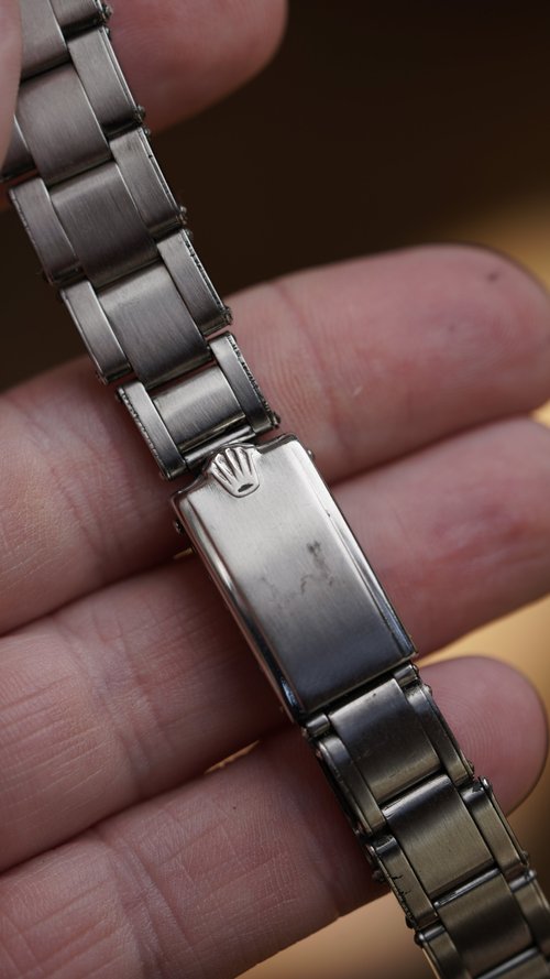 Rolex Rivet 18mm 7205 Straight End Links 6.1 inches — Wind Vintage