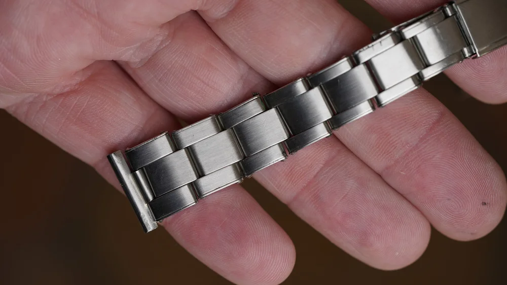 Rolex Rivet 18mm 7205 Straight End Links 6.1 inches — Wind Vintage
