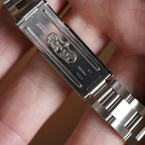 Rolex 78350 Solid Link Swiss 6.2 inch no end links 1989 — Wind Vintage