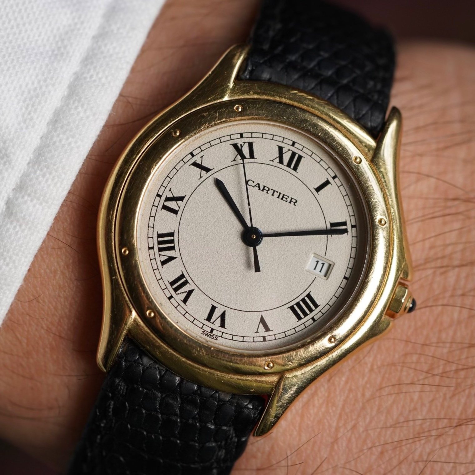 Cartier Cougar In 18K Yellow Gold