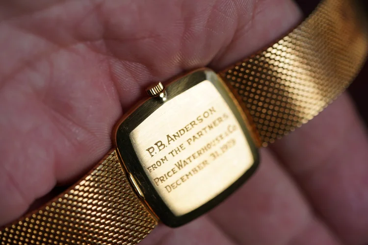Patek Philippe Reference 3566/1 in 18K Gold Unpolished — Wind Vintage