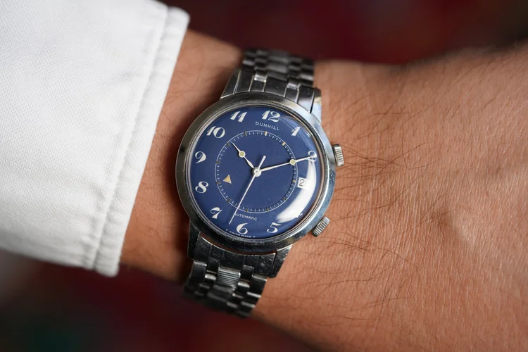 Dunhill Jaeger-LeCoultre Memovox Reference E855 On Gay Freres