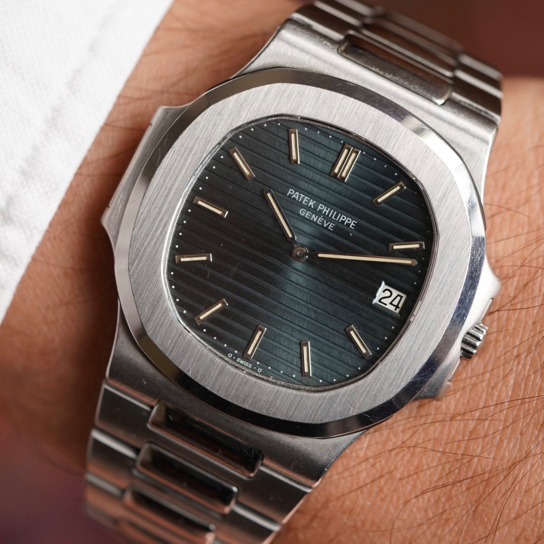 Patek Philippe Nautilus Reference 3700/11A Full Set Unpolished