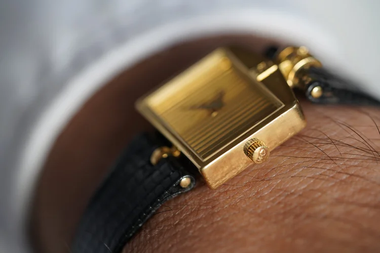 Corum Rolls Royce in 18K Gold Unpolished — Wind Vintage