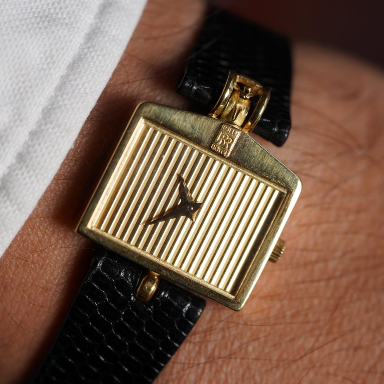 Corum Rolls Royce in 18K Gold Unpolished