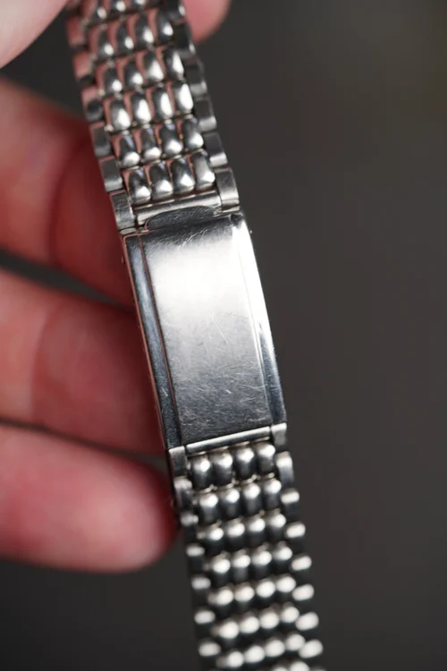 18mm Gay Frères Beads of Rice straight end links 6.5 inch — Wind