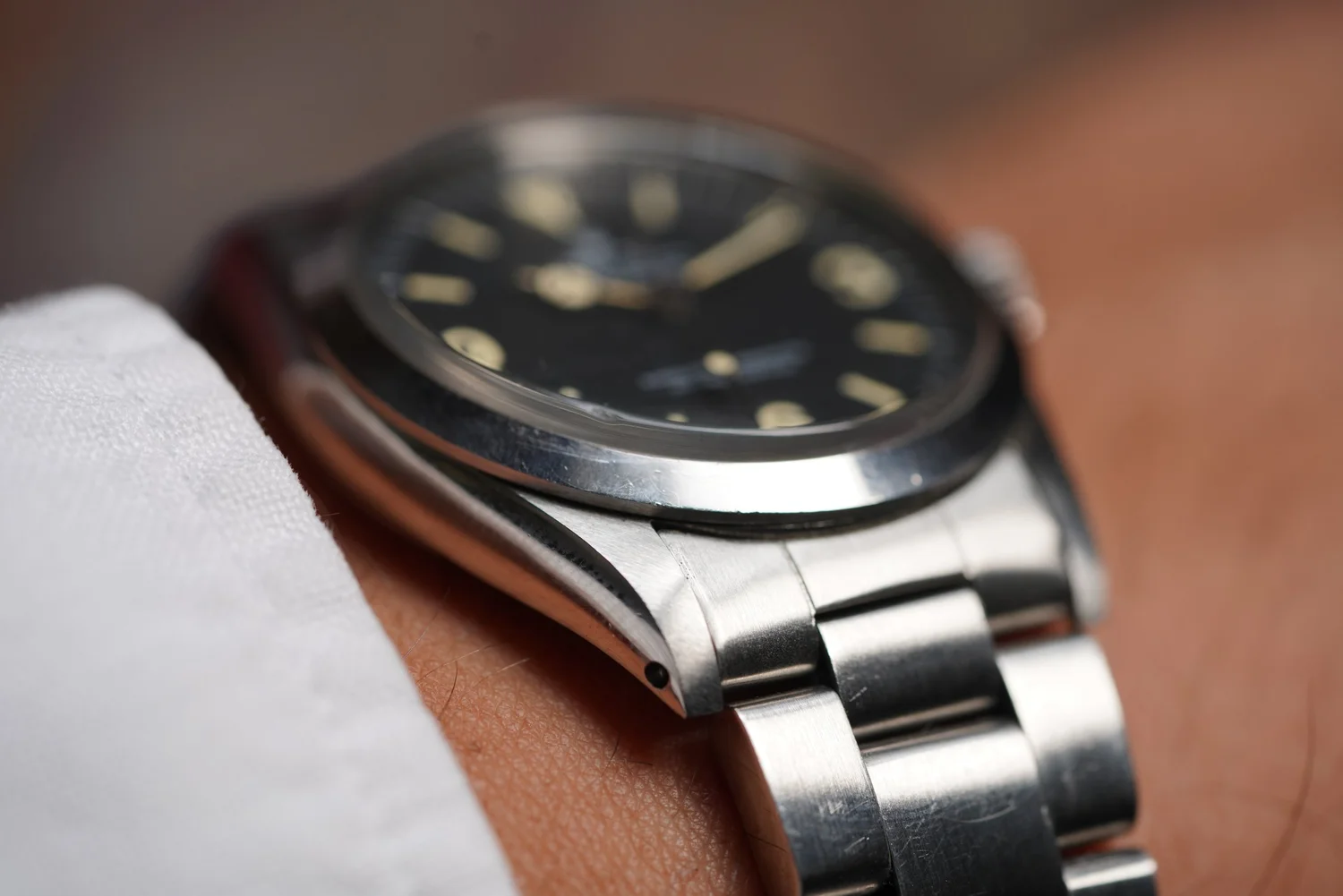 Rolex Explorer I Reference 1016 Full Set Unpolished — Wind Vintage