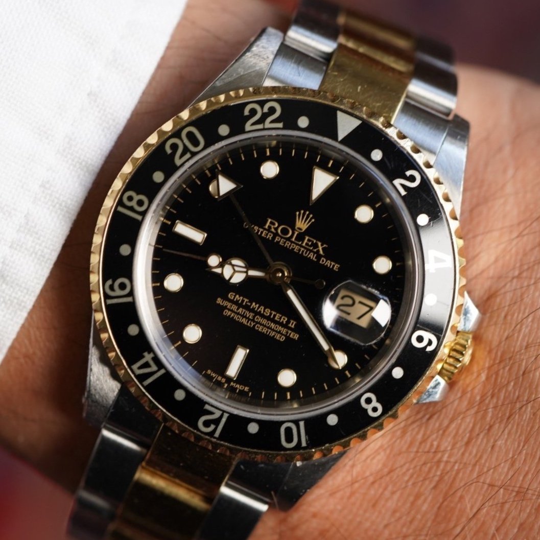 Rolex GMT-Master II Reference 16713 Unpolished w/ Papers