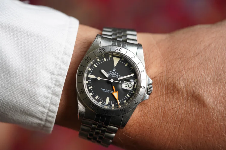 Rolex Explorer II Reference 1655 Unpolished — Wind Vintage