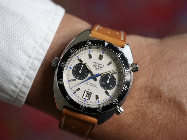 Heuer Jo Siffert Autavia Mk II Reference 1163 Unpolished — Wind