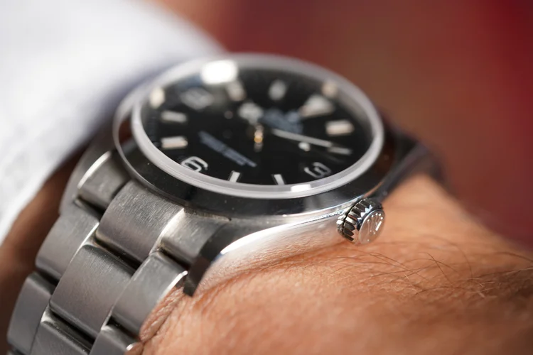 ロイ Rolex Explorer I Reference 114270 Unpolished Full Set — Wind Vintage