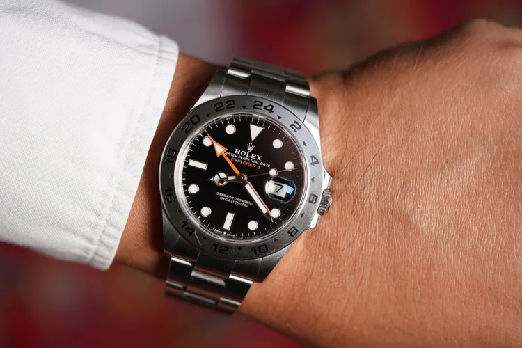 Rolex Explorer II Reference 226570 Full Set Unpolished — Wind Vintage